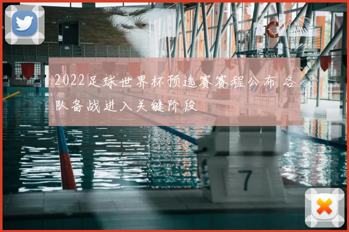 2022足球世界杯预选赛赛程公布 各队备战进入关键阶段