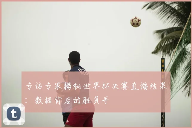专访专家揭秘世界杯决赛直播结果：数据背后的胜负手